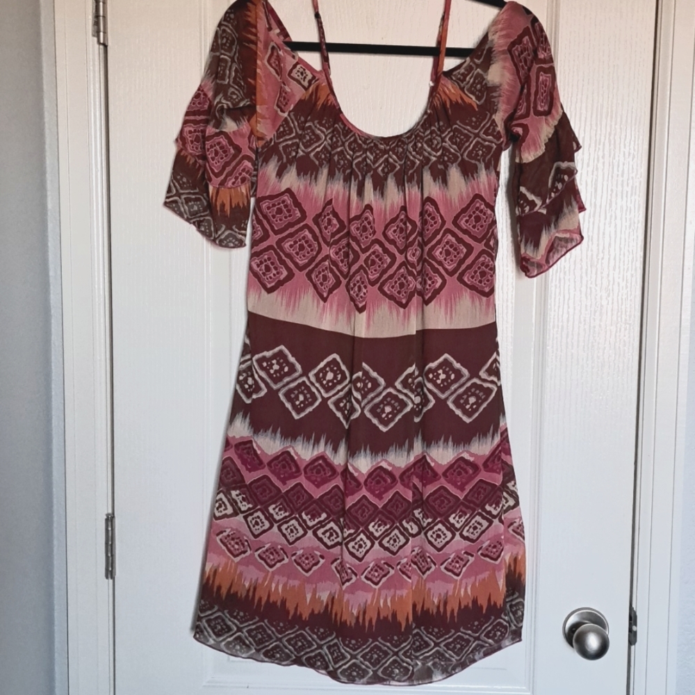 Bohemian Style Print Sundress
